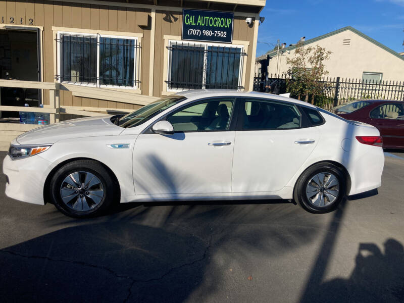 2017 Kia Optima Hybrid for sale at Gal Autogroup in Vallejo CA