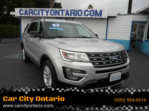 2016 Ford Explorer for sale at Car City Ontario in Ontario CA