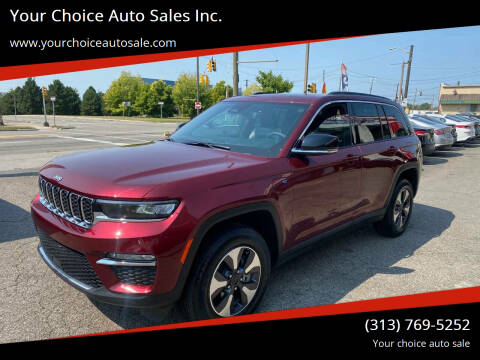 2024 Jeep Grand Cherokee for sale at Your Choice Auto Sales Inc. in Dearborn MI