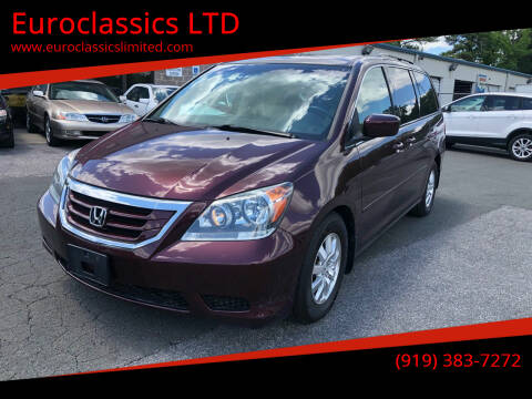 2008 Honda Odyssey for sale at Euroclassics LTD in Durham NC