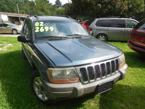 2002 Jeep Grand Cherokee for sale at SCOTT HARRISON MOTOR CO in Houston TX