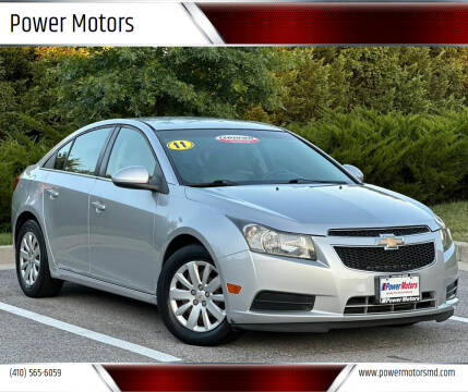 2011 Chevrolet Cruze for sale at Power Motors in Halethorpe MD