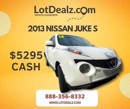 2013 Nissan JUKE for sale at Lot Dealz in Rockledge FL