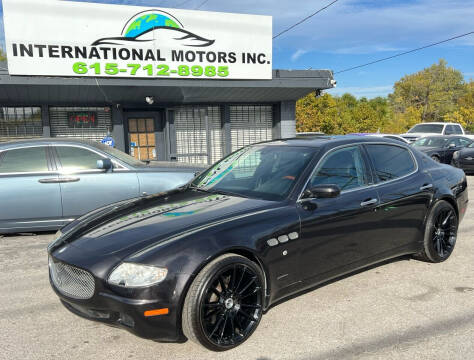 2007 Maserati Quattroporte for sale at International Motors Inc. in Nashville TN