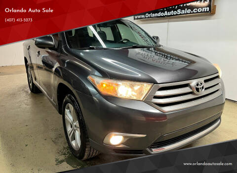 2013 Toyota Highlander for sale at Orlando Auto Sale in Orlando FL