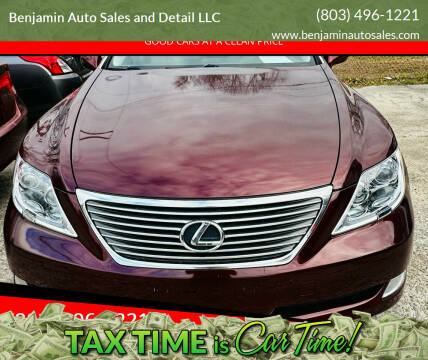 2007 Lexus LS 460 for sale at Benjamin Auto Sales and Detail LLC in Holly Hill SC