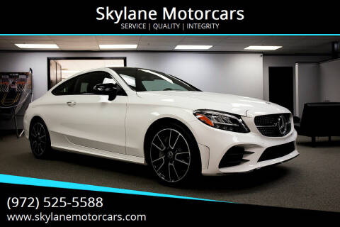 2019 Mercedes-Benz C-Class for sale at Skylane Motorcars in Carrollton TX