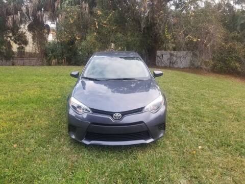 2016 Toyota Corolla for sale at Florida Motocars in Tampa FL
