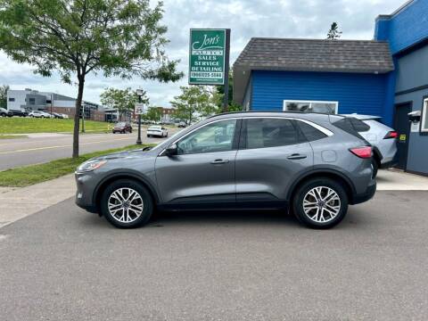 2021 Ford Escape for sale at Jon's Auto in Marquette MI