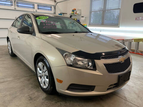 2012 Chevrolet Cruze for sale at G & G Auto Sales in Steubenville OH