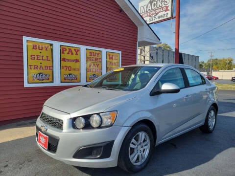 2012 Chevrolet Sonic for sale at Mack's Autoworld in Toledo OH