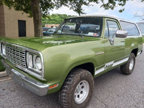 1978 Dodge Ramcharger for sale at Classic Car Deals in Cadillac MI