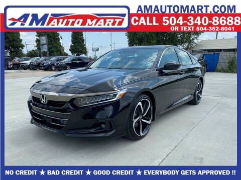 2021 Honda Accord for sale at AM Auto Mart Marrero LLC in Marrero LA