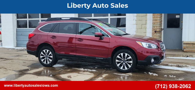 2017 Subaru Outback for sale at Liberty Auto Sales in Merrill IA
