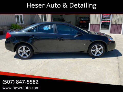 2008 Pontiac G6 for sale at Heser Auto & Detailing in Jackson MN