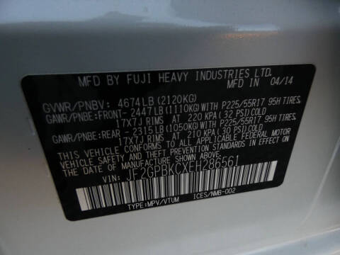 2014 Subaru XV Crosstrek Hybrid Touring