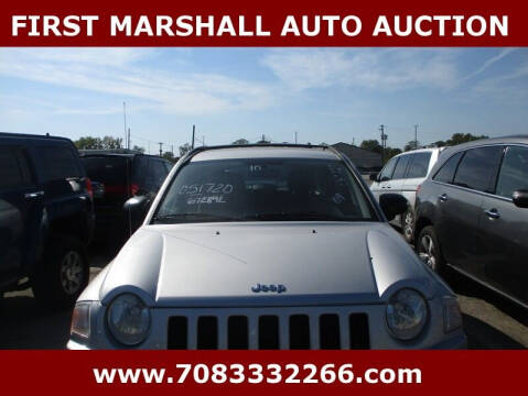 2010 Jeep Compass for sale at First Marshall Auto Auction in Harvey IL