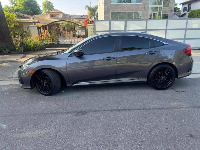 2018 Honda Civic for sale at Ride On LLC in Van Nuys, CA