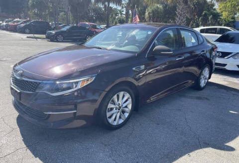 2016 Kia Optima for sale at ROYALTON MOTORS in Plantation FL