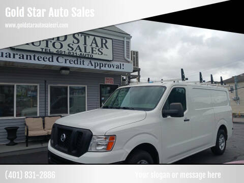 2019 Nissan NV for sale at Gold Star Auto Sales in Johnston RI