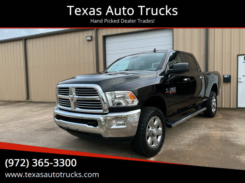 2018 RAM 2500 for sale at Texas Auto Trucks in Wylie TX