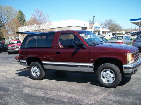 1992 Chevrolet Blazer for sale at Chase 8 Auto Sales in Loves Park IL