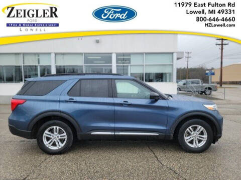 2020 Ford Explorer for sale at Zeigler Ford of Plainwell- Jeff Bishop - Zeigler Ford of Lowell in Lowell MI