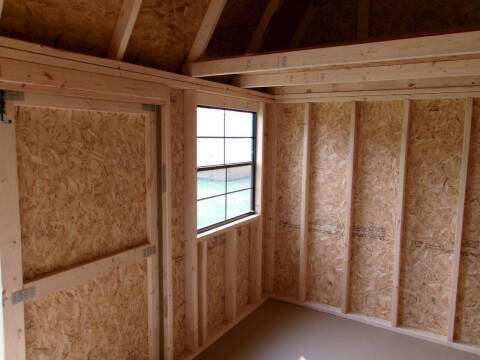 10 x 16 side lofted barn