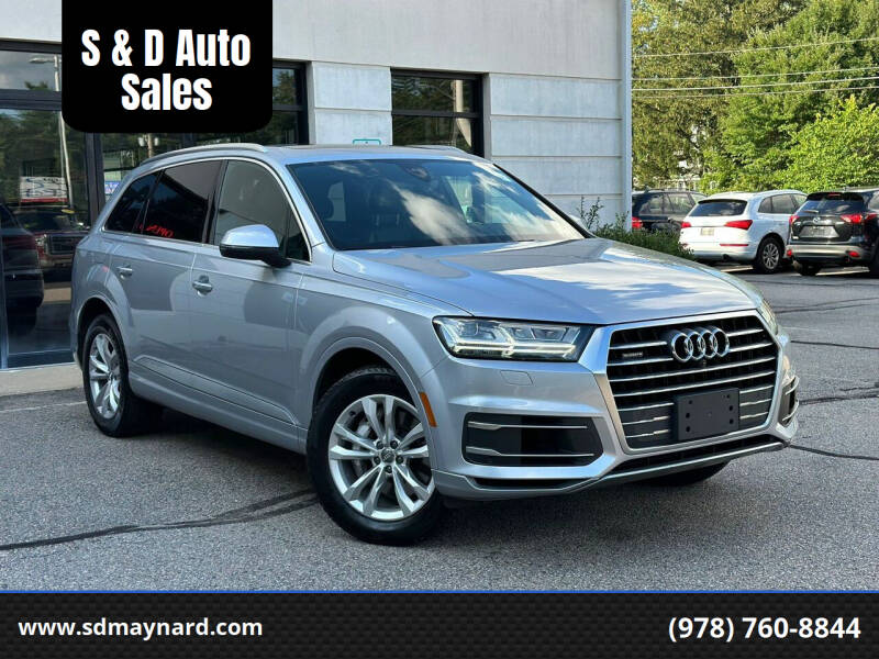 2017 Audi Q7 for sale at S & D Auto Sales in Maynard MA