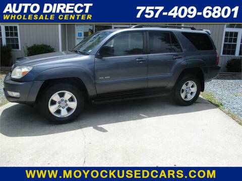 2004 Toyota 4Runner for sale at Auto Direct Wholesale Center in Moyock NC