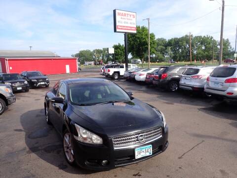 2010 Nissan Maxima for sale at Marty's Auto Sales in Savage MN