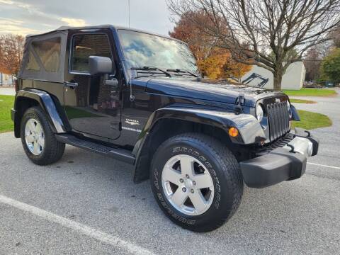 2009 Jeep Wrangler for sale at CROSSROADS AUTO SALES in West Chester PA