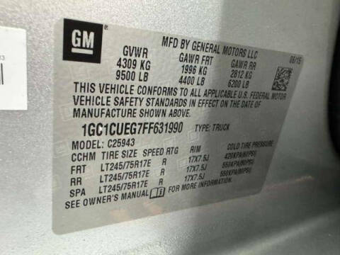 2015 Chevrolet Silverado 2500HD