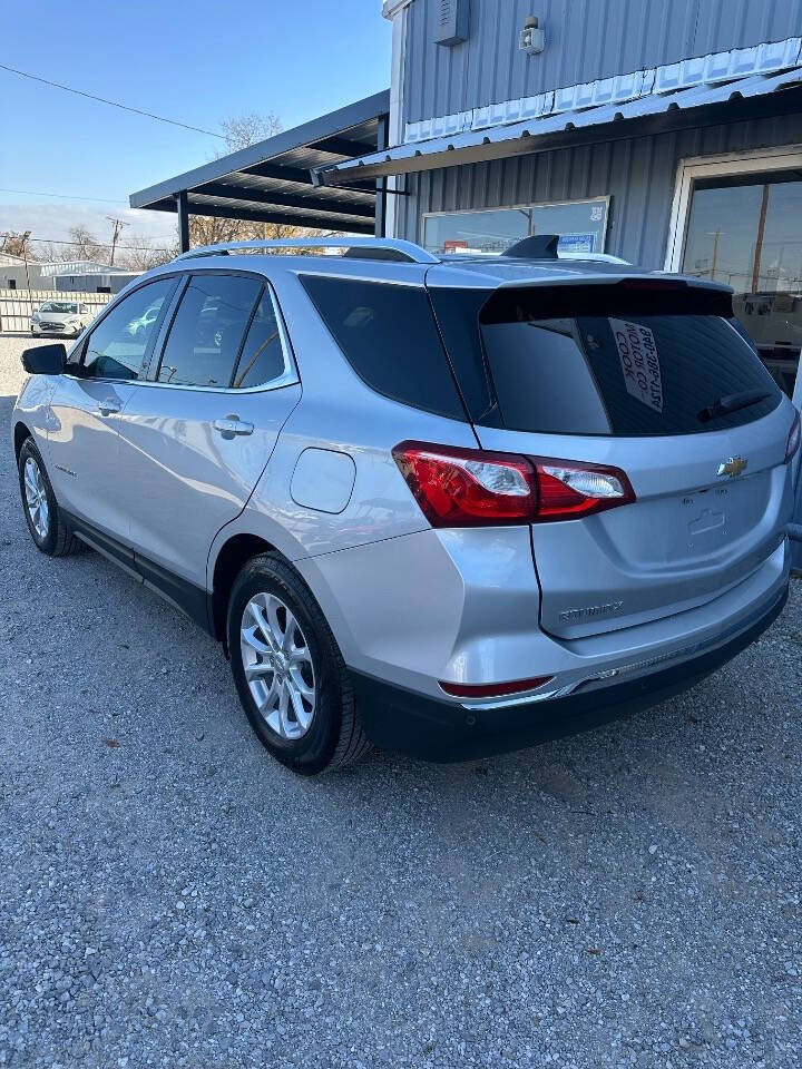 2018 Chevrolet Equinox for sale at COOK MOTOR CO LLC in Wichita Falls, TX