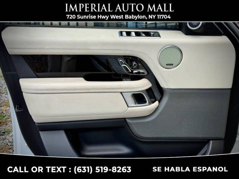 2018 Land Rover Range Rover HSE