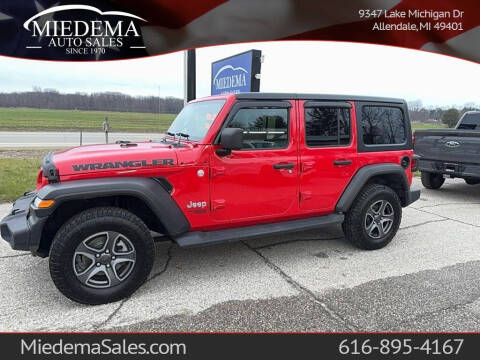 2019 Jeep Wrangler Unlimited for sale at Miedema Auto Sales in Allendale MI