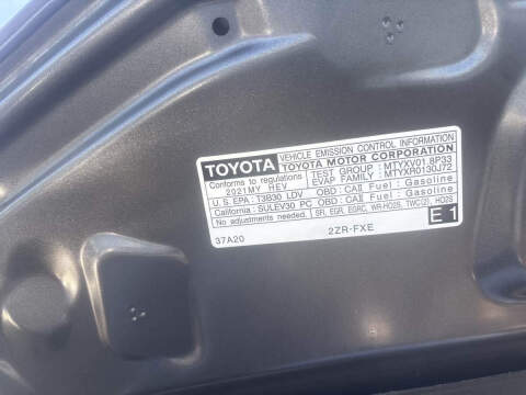 2021 Toyota Prius XLE