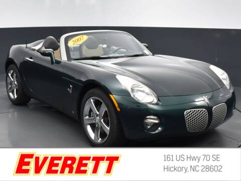 2007 Pontiac Solstice for sale at Everett Chevrolet Buick GMC in Hickory NC