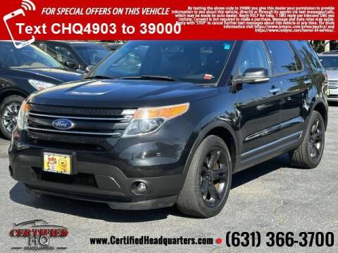 2014 Ford Explorer for sale at CERTIFIED HEADQUARTERS in Saint James NY
