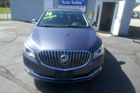 2014 Buick LaCrosse for sale at SCHERERVILLE AUTO SALES in Schererville IN