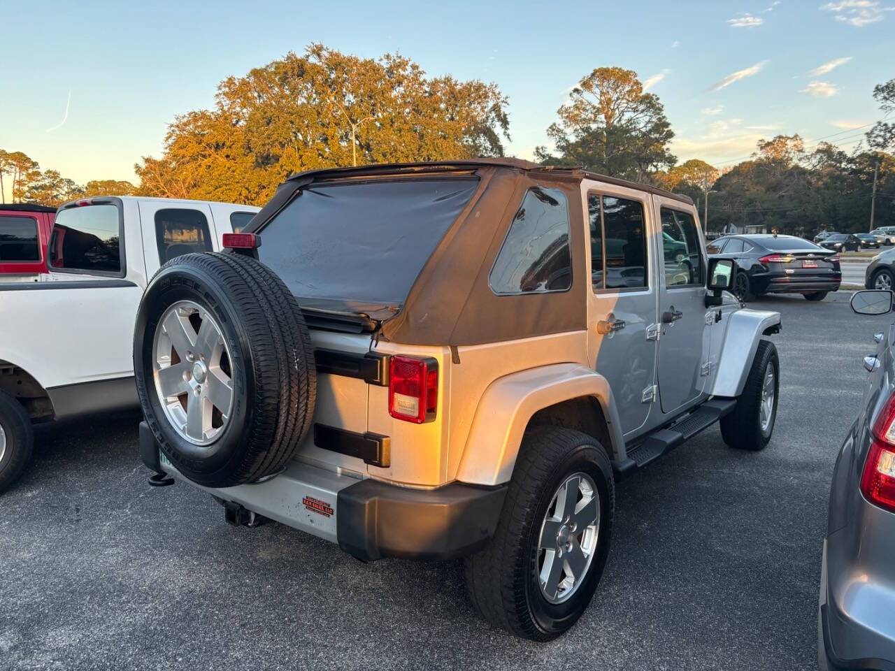 2009 Jeep Wrangler Unlimited for sale at K & K Sales LLC in Brunswick, GA