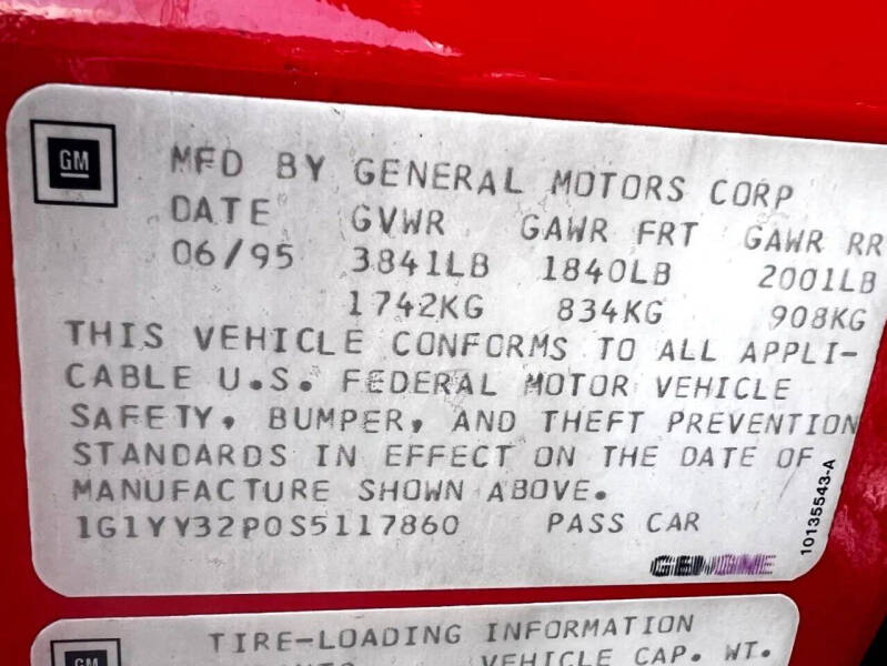 1995 Chevrolet Corvette