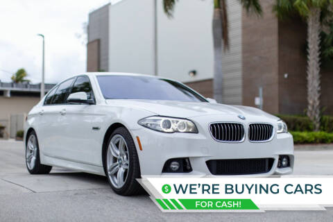 2014 BMW 5 Series for sale at AUTO BURGOS in Hollywood FL