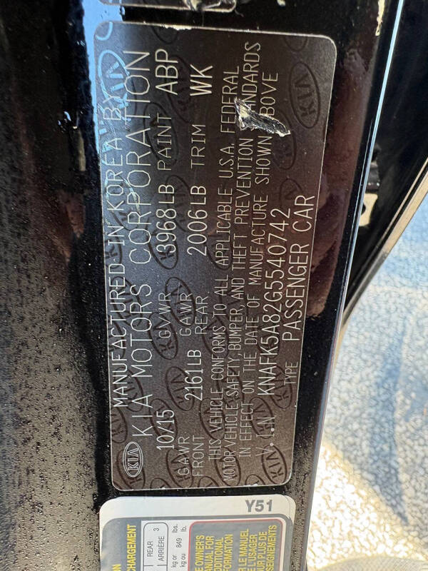 2016 Kia Forte5 LX