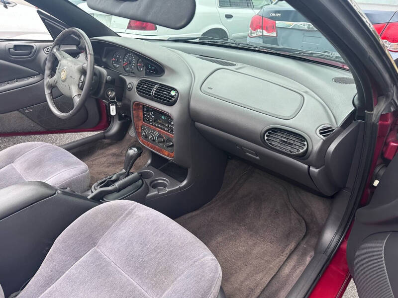 1999 Chrysler Sebring JXI photo 17