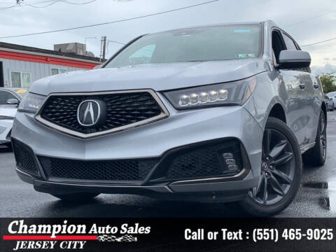 2019 Acura MDX for sale at CHAMPION AUTO SALES OF JERSEY CITY in Jersey City NJ