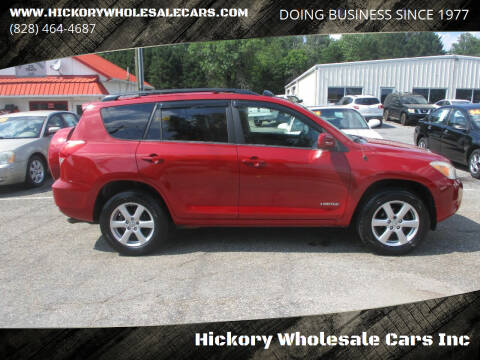 2007 Toyota RAV4 for sale at Hickory Wholesale Cars Inc in Newton NC