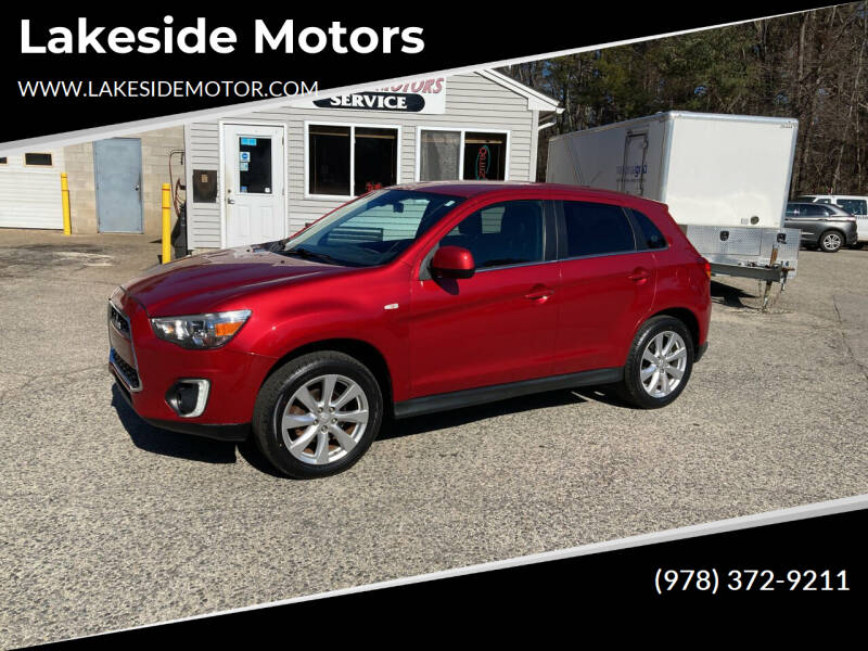 2015 Mitsubishi Outlander Sport for sale at Lakeside Motors in Haverhill MA