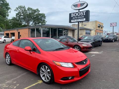 2012 Honda Civic for sale at BOOST AUTO SALES in Saint Louis MO