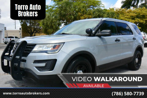 2018 Ford Explorer for sale at Torro Auto Brokers in Miami FL